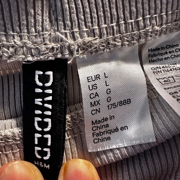 Long pencil skirt Bone color - Picture 2 of 3